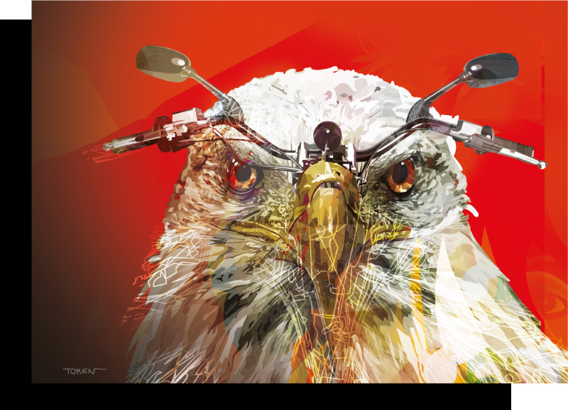 TABLEAU-DIGITAL-ART-rapace-TOKEN-artist