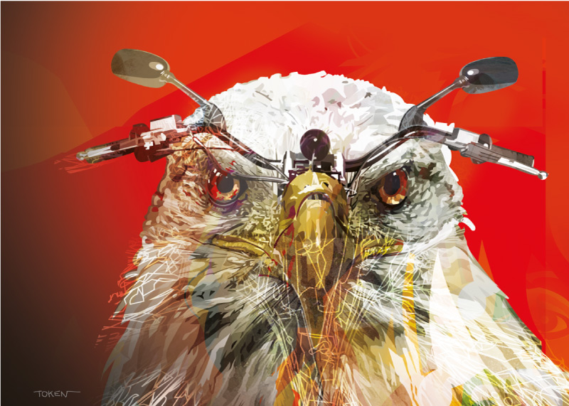 fonceur digital art Token artist
