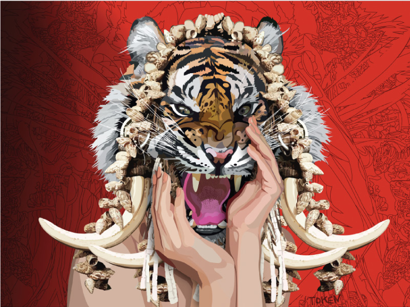 tigresse-digital-art-Token-artist