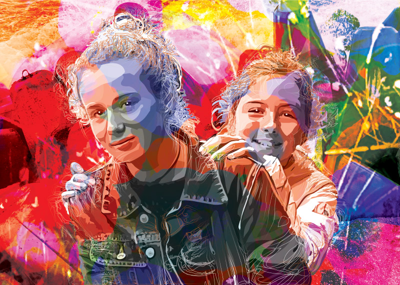 portrait-digital-famille-token-artiste